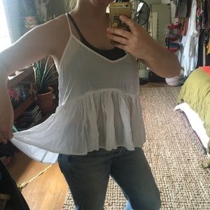 Gap White tank top